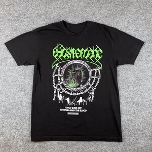 Ghostemane T Shirt Mens L Black Gray Day 2023 Tour Anti Icon Suicide Boys G59